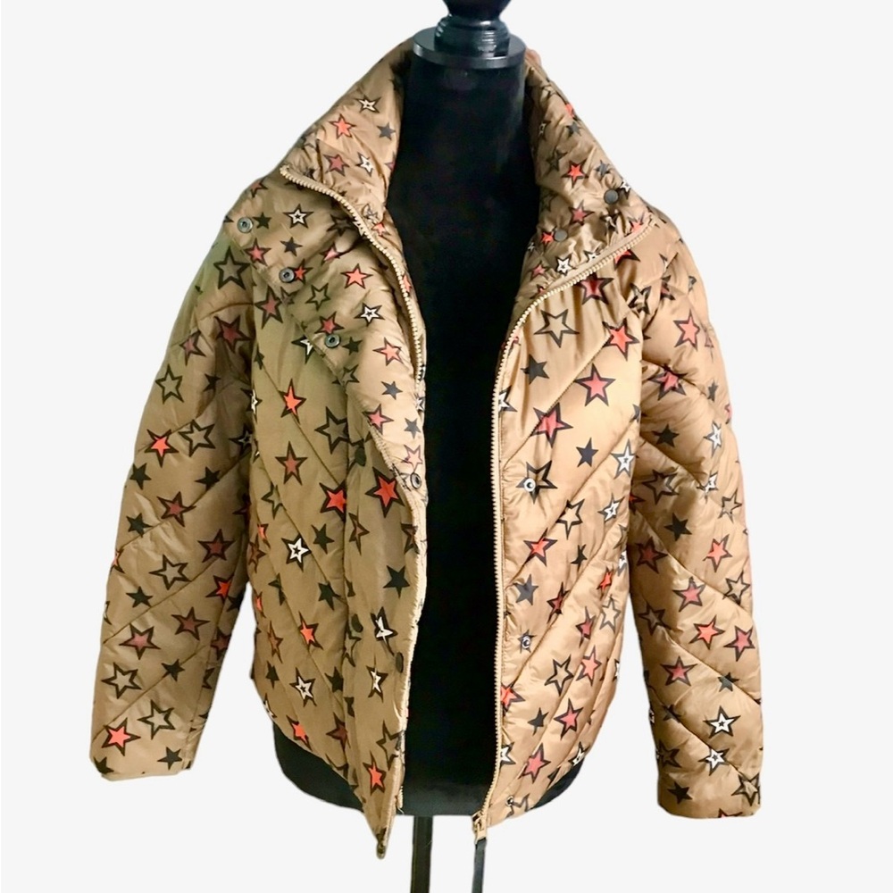 Scotch & Soda Star Patterned Gold Jacket